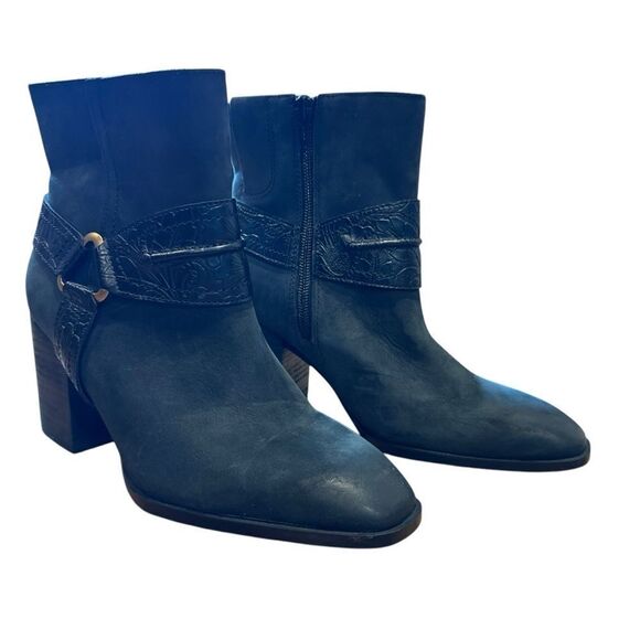 Revolve Vionic Carnelia Leather Western Above Ankle Boot NWOT - Picture 6 of 12